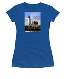 Wood Island Lighthouse Maine - Women's T-Shirt