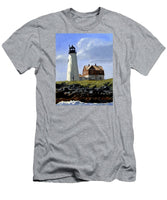 Wood Island Lighthouse Maine - T-Shirt