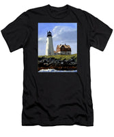 Wood Island Lighthouse Maine - T-Shirt