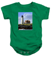 Wood Island Lighthouse Maine - Baby Onesie