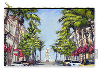 Worth Avenue - Palm Beach Florida - Carry-All Pouch