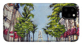 Worth Avenue - Palm Beach Florida - Phone Case