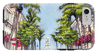 Worth Avenue - Palm Beach Florida - Phone Case