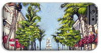 Worth Avenue - Palm Beach Florida - Phone Case