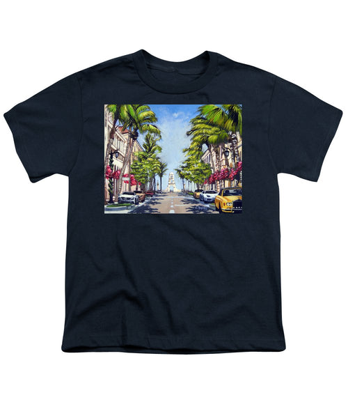 Worth Avenue - Palm Beach Florida - Youth T-Shirt