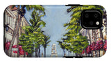 Worth Avenue - Palm Beach Florida - Phone Case