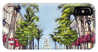 Worth Avenue - Palm Beach Florida - Phone Case