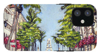 Worth Avenue - Palm Beach Florida - Phone Case