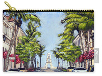 Worth Avenue - Palm Beach Florida - Carry-All Pouch