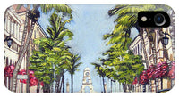 Worth Avenue - Palm Beach Florida - Phone Case